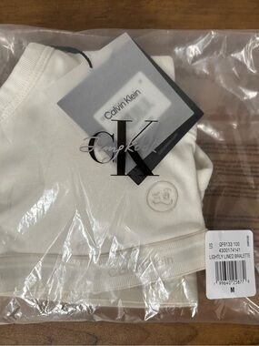 Jung Kook For Calvin Klein Heritage Cotton Lightly Lined Bralette